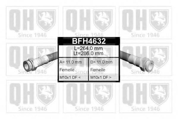 QUINTON HAZELL BFH4632 Гальмівний шланг