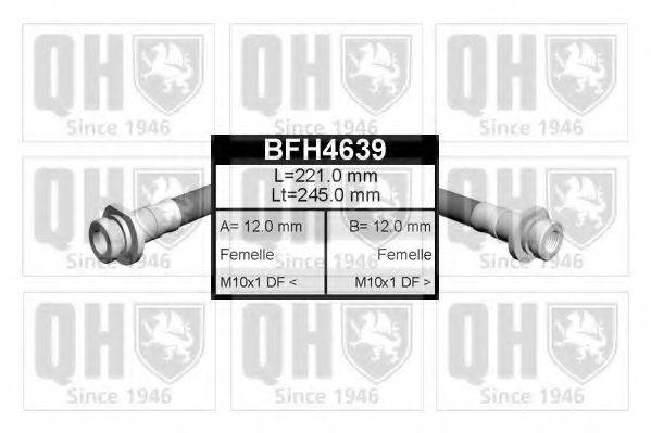 QUINTON HAZELL BFH4639 Гальмівний шланг