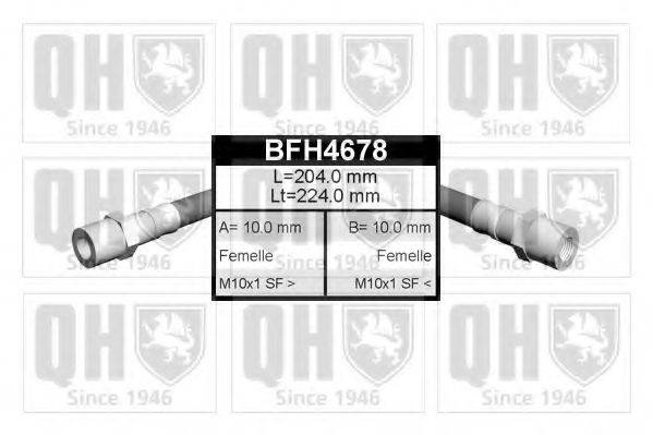 QUINTON HAZELL BFH4678 Гальмівний шланг
