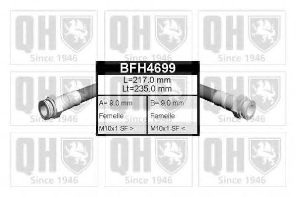 QUINTON HAZELL BFH4699 Гальмівний шланг