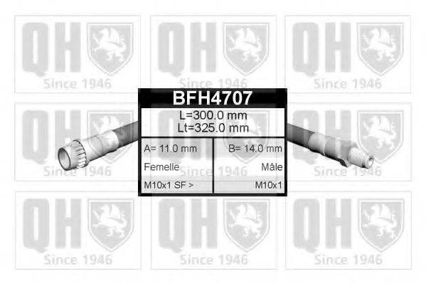 QUINTON HAZELL BFH4707 Гальмівний шланг