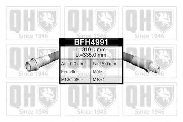 QUINTON HAZELL BFH4991 Гальмівний шланг