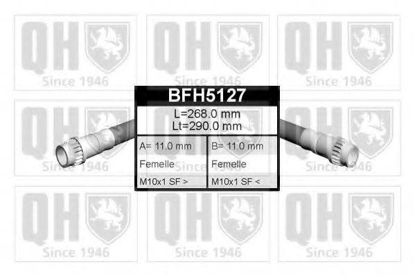 QUINTON HAZELL BFH5127 Гальмівний шланг