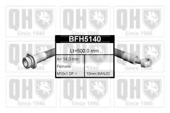 QUINTON HAZELL BFH5140 Гальмівний шланг