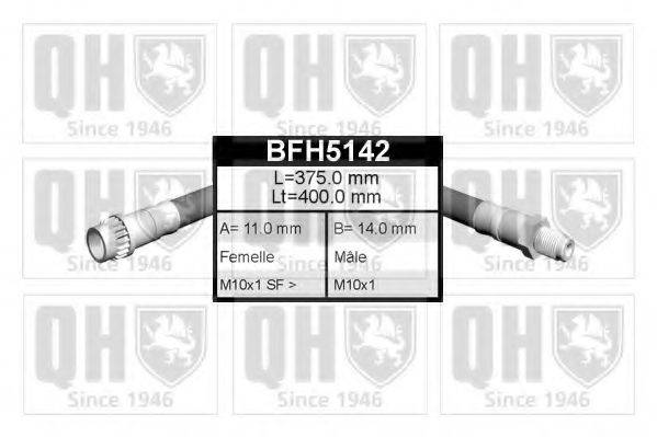 QUINTON HAZELL BFH5142 Гальмівний шланг