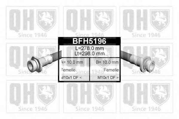 QUINTON HAZELL BFH5196 Гальмівний шланг