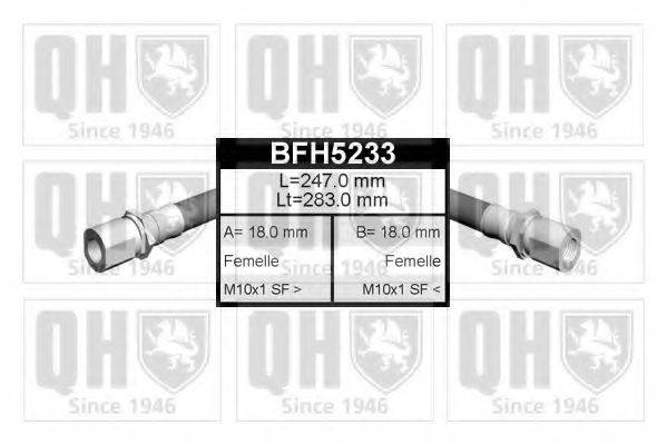 QUINTON HAZELL BFH5233 Гальмівний шланг