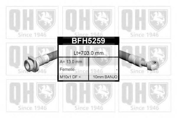 QUINTON HAZELL BFH5259 Гальмівний шланг