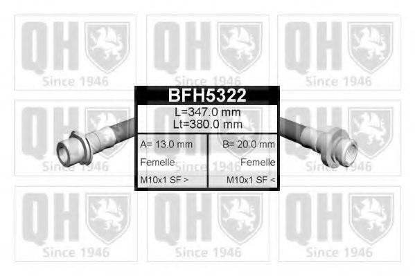 QUINTON HAZELL BFH5322 Гальмівний шланг