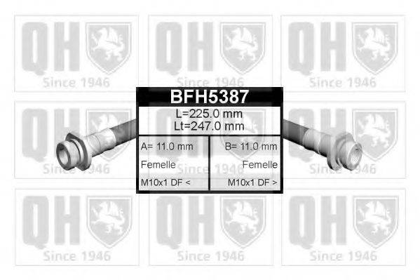 QUINTON HAZELL BFH5387 Гальмівний шланг
