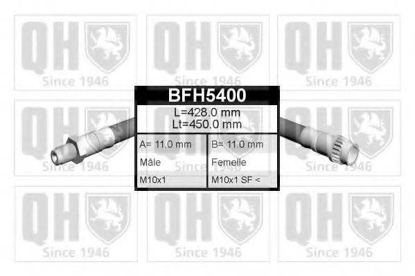 QUINTON HAZELL BFH5400 Гальмівний шланг