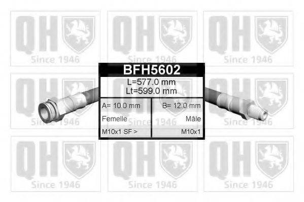 QUINTON HAZELL BFH5602 Гальмівний шланг