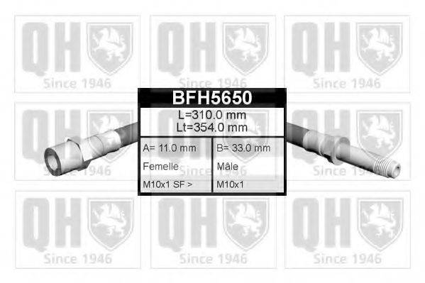 QUINTON HAZELL BFH5650 Гальмівний шланг