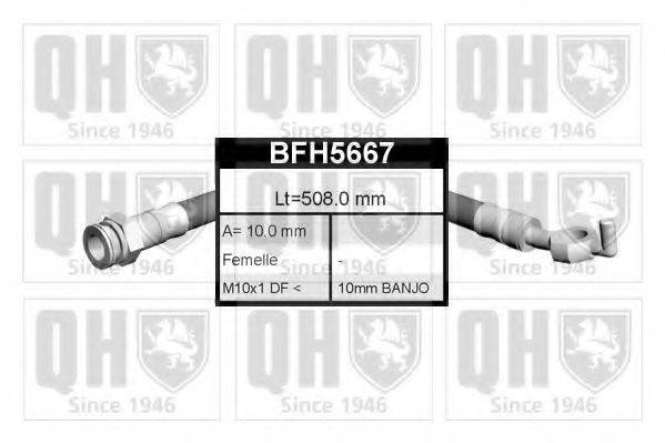 QUINTON HAZELL BFH5667 Гальмівний шланг