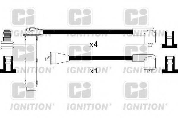 QUINTON HAZELL XC101 Комплект дротів запалювання
