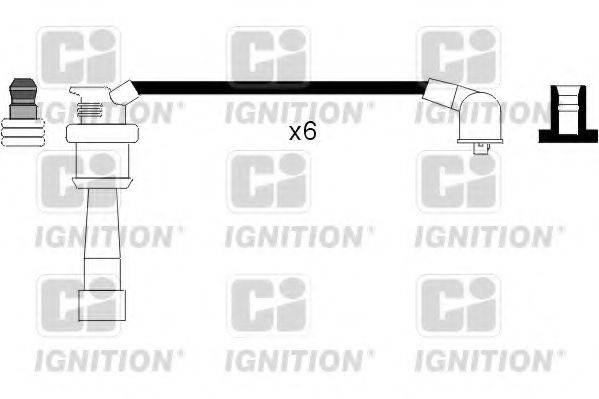 QUINTON HAZELL XC1076 Комплект дротів запалювання