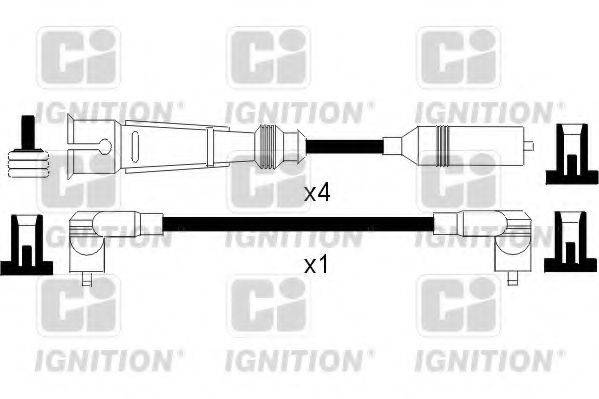 QUINTON HAZELL XC1093 Комплект дротів запалювання