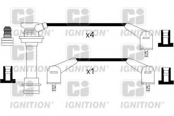QUINTON HAZELL XC1103 Комплект дротів запалювання