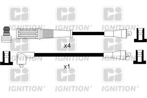 QUINTON HAZELL XC1112 Комплект дротів запалювання