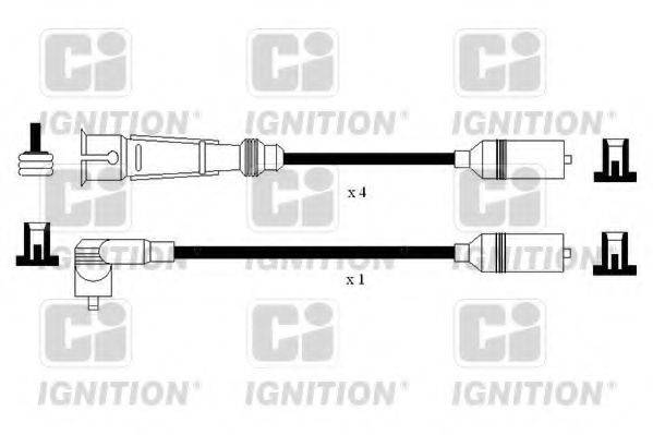 QUINTON HAZELL XC1142 Комплект дротів запалювання