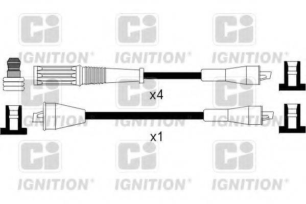QUINTON HAZELL XC201 Комплект дротів запалювання