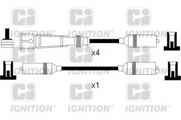 QUINTON HAZELL XC440 Комплект дротів запалювання