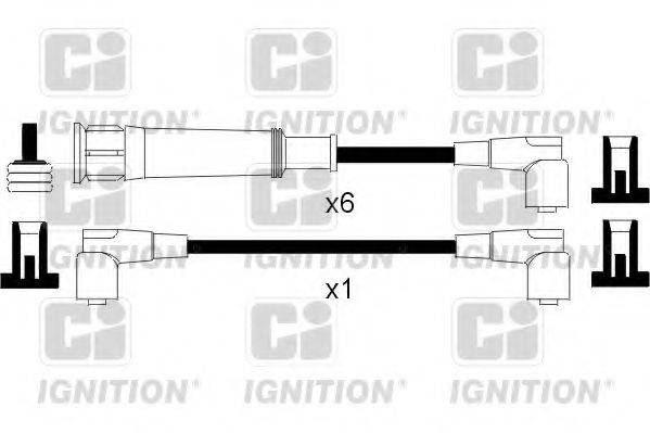 QUINTON HAZELL XC467 Комплект дротів запалювання