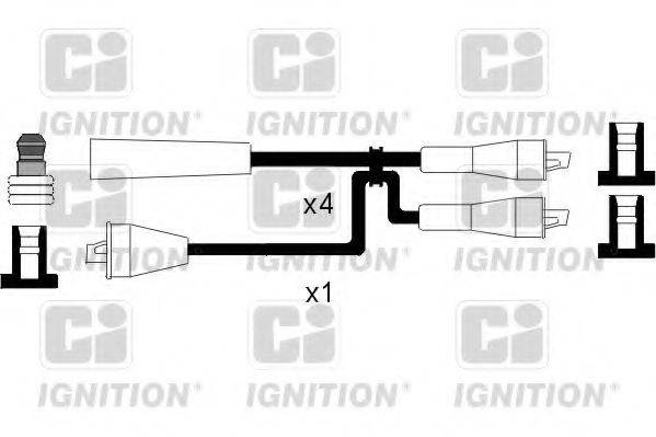 QUINTON HAZELL XC523 Комплект дротів запалювання
