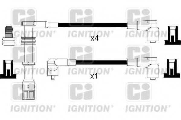 QUINTON HAZELL XC826 Комплект дротів запалювання