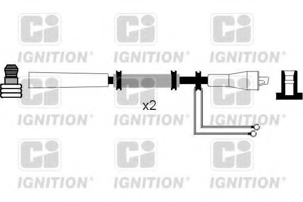 QUINTON HAZELL XC854 Комплект дротів запалювання