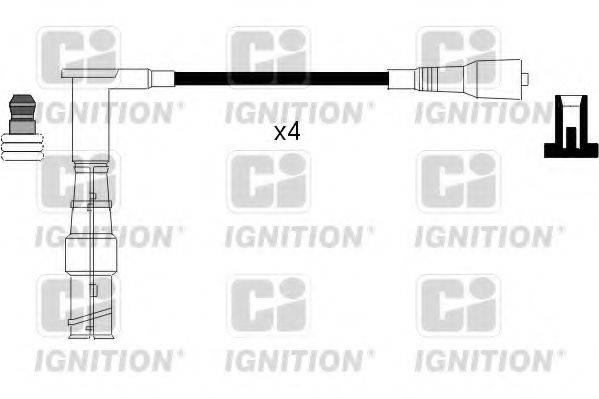 QUINTON HAZELL XC858 Комплект дротів запалювання