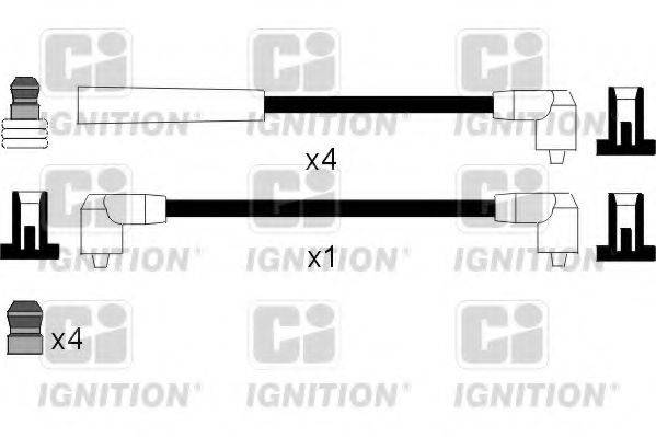 SKODA 007901591 Комплект дротів запалювання