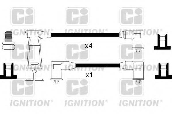 QUINTON HAZELL XC970 Комплект дротів запалювання