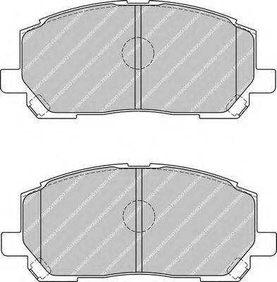 FERODO 23703 Комплект гальмівних колодок, дискове гальмо