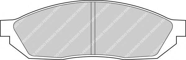 FERODO 20731 Комплект гальмівних колодок, дискове гальмо
