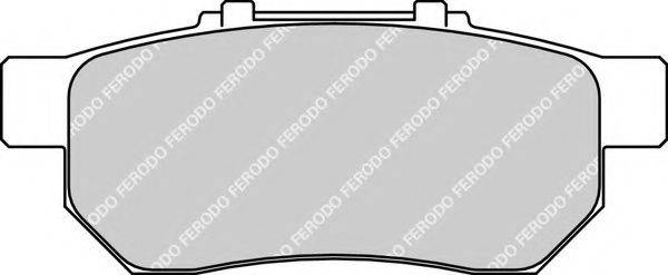 FERODO FDB778 Комплект гальмівних колодок, дискове гальмо