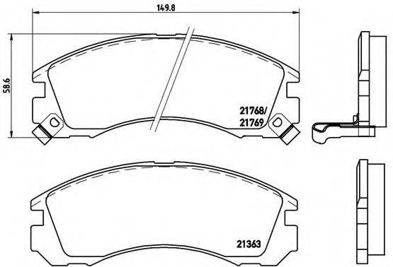 BREMBO P 54 017