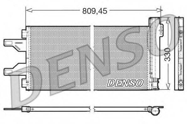 DENSO DCN07050 Конденсатор, кондиціонер