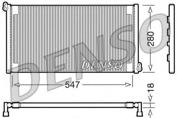 DENSO DCN09081 Конденсатор, кондиціонер