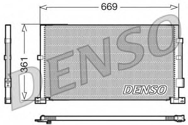 DENSO DCN10012 Конденсатор, кондиціонер