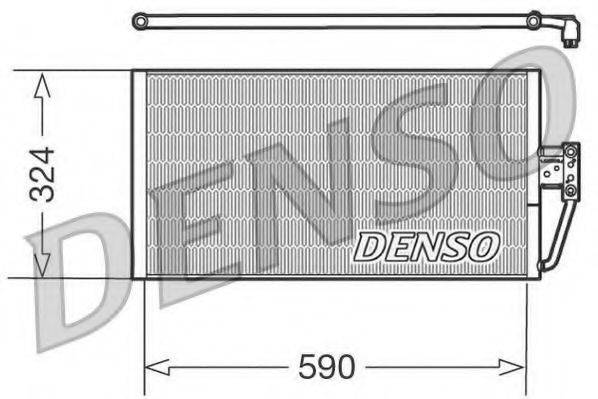 DENSO DCN05006 Конденсатор, кондиціонер