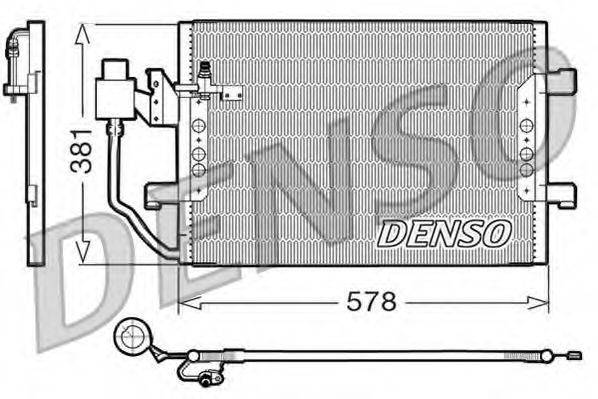 DENSO DCN17001 Конденсатор, кондиціонер