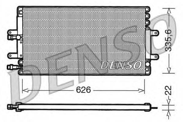 DENSO DCN23001 Конденсатор, кондиціонер