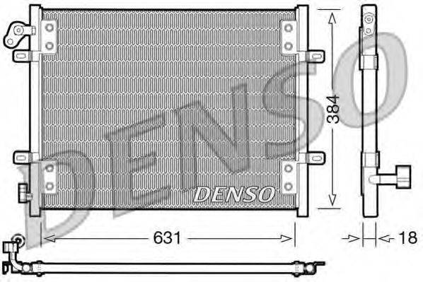DENSO DCN23002 Конденсатор, кондиціонер