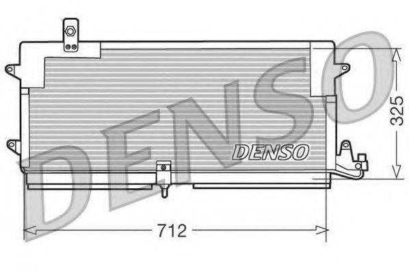DENSO DCN32004 Конденсатор, кондиціонер