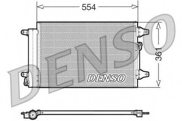 DENSO DCN32015 Конденсатор, кондиціонер