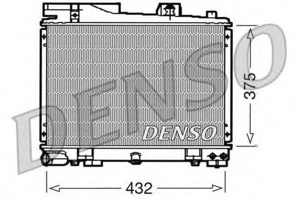 DENSO DRM05034 Радіатор, охолодження двигуна