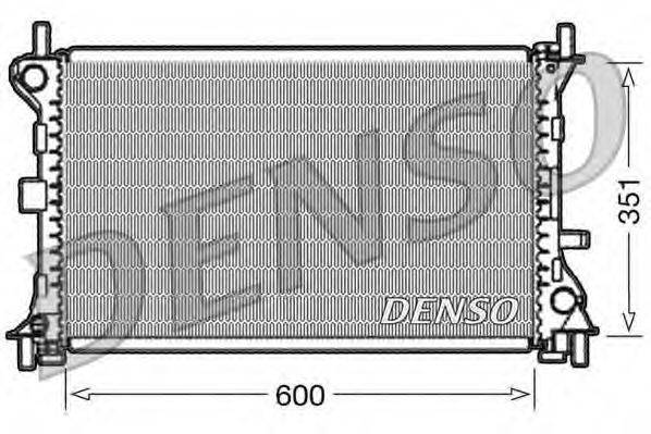 DENSO DRM10052 Радіатор, охолодження двигуна