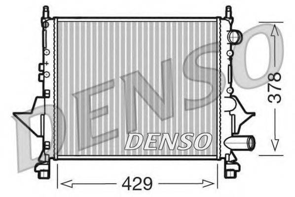 DENSO DRM23082 Радіатор, охолодження двигуна