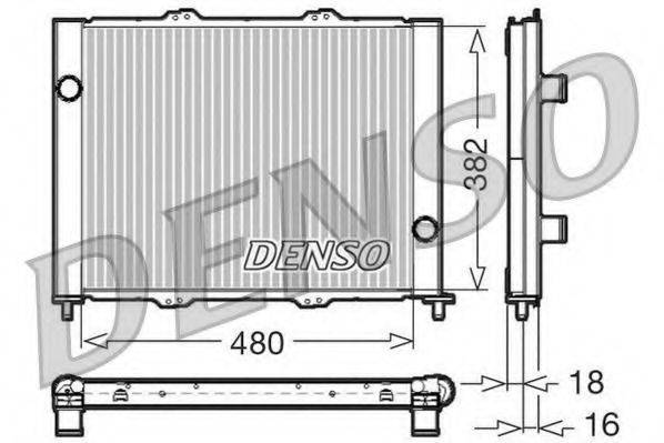 DENSO DRM23099 модуль охолодження
